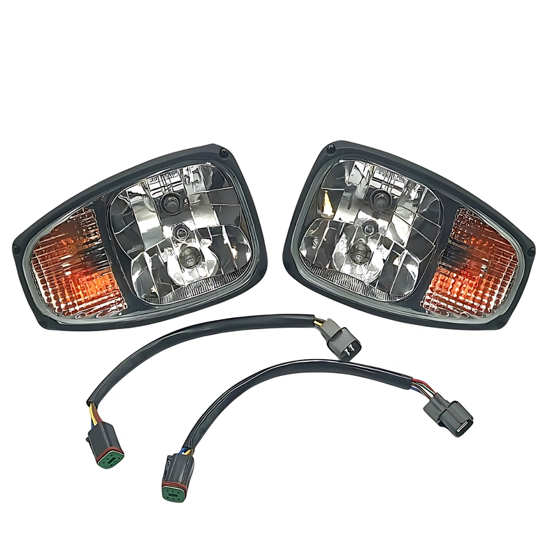 lampa przednia lewa prawa z wiązką jcb 700 50192 700 50193