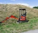 jak założyć gąsienice w minikoparce jcb